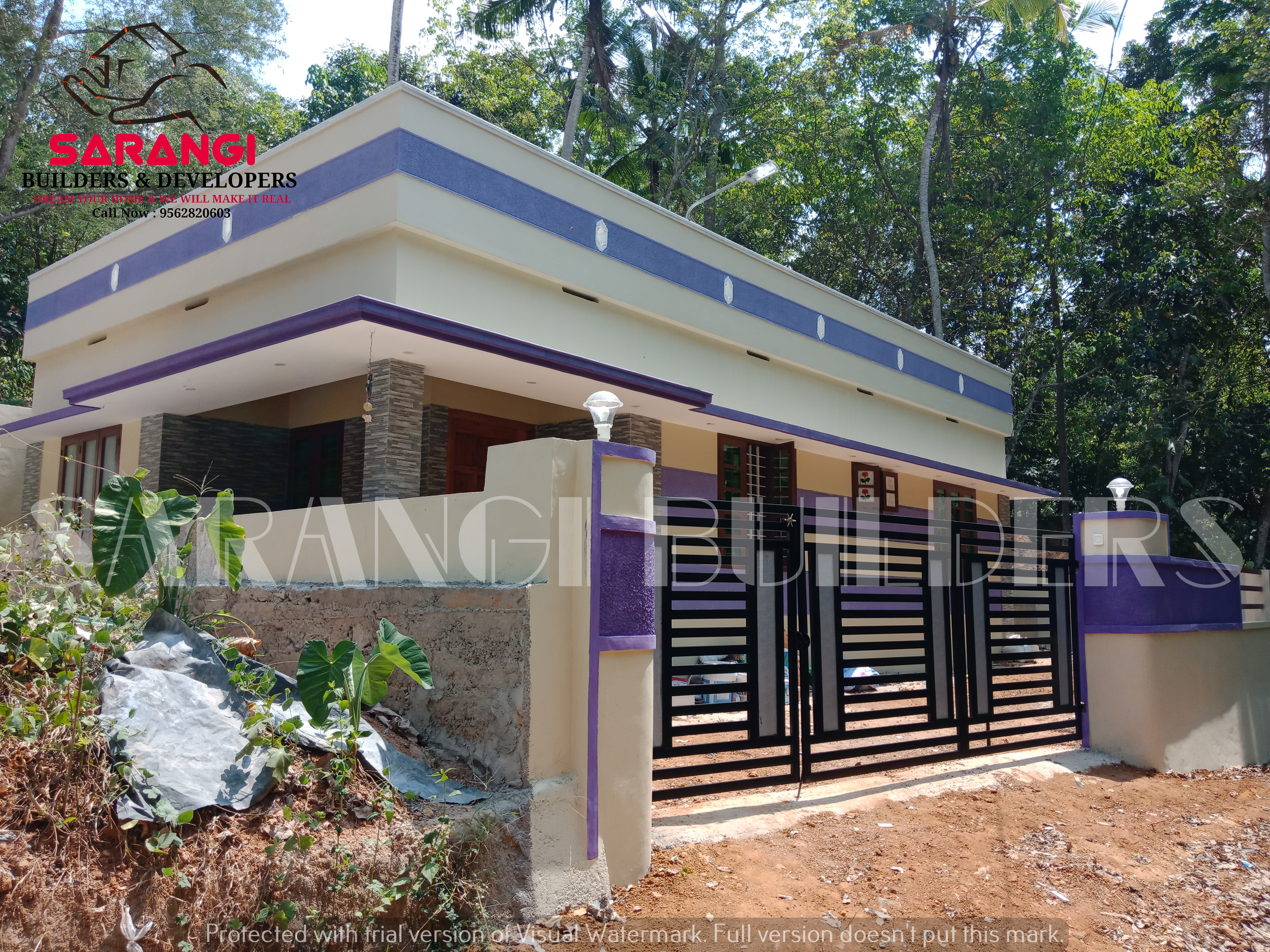 5 Cents 1045 Sqft 2 BHK  House For Sale at Near Malayinkeezhu, Thiruvananthapuram.