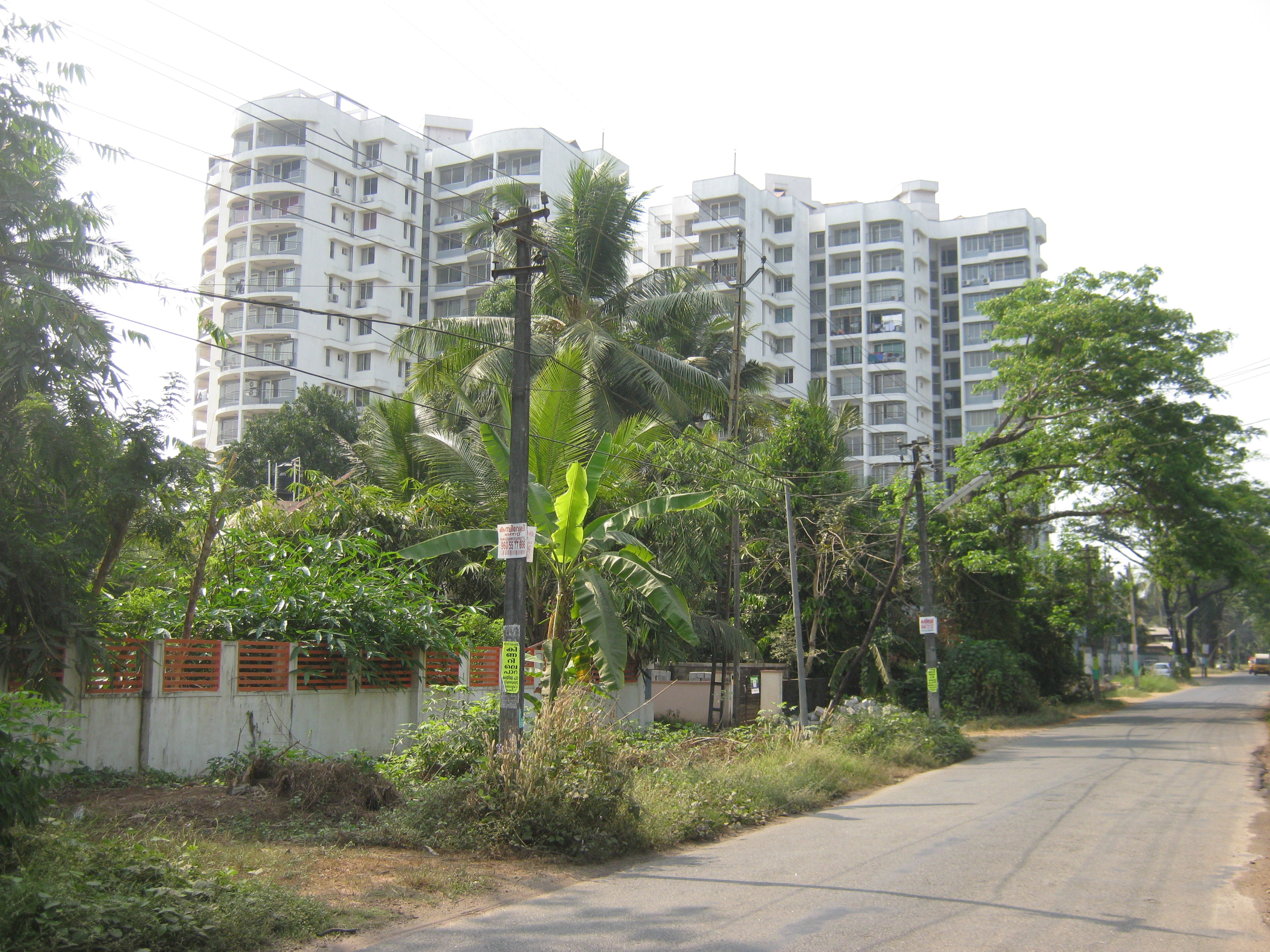 3 Bed Room Unfurnished Water Front Apartment For Sale  in Desom, near Kochi Airport