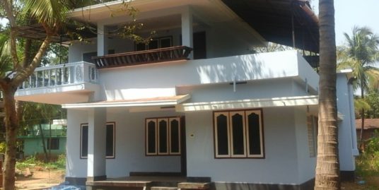12.5 Cents and 3 Bedroom House for Sale at Azheekode, Kannur