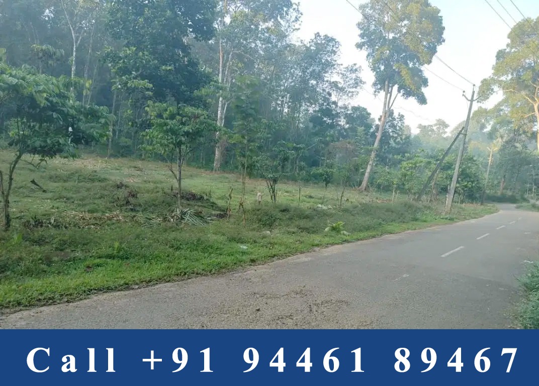 1 Acre for sale at Pala-Ponkunnam Eastern State Highway.