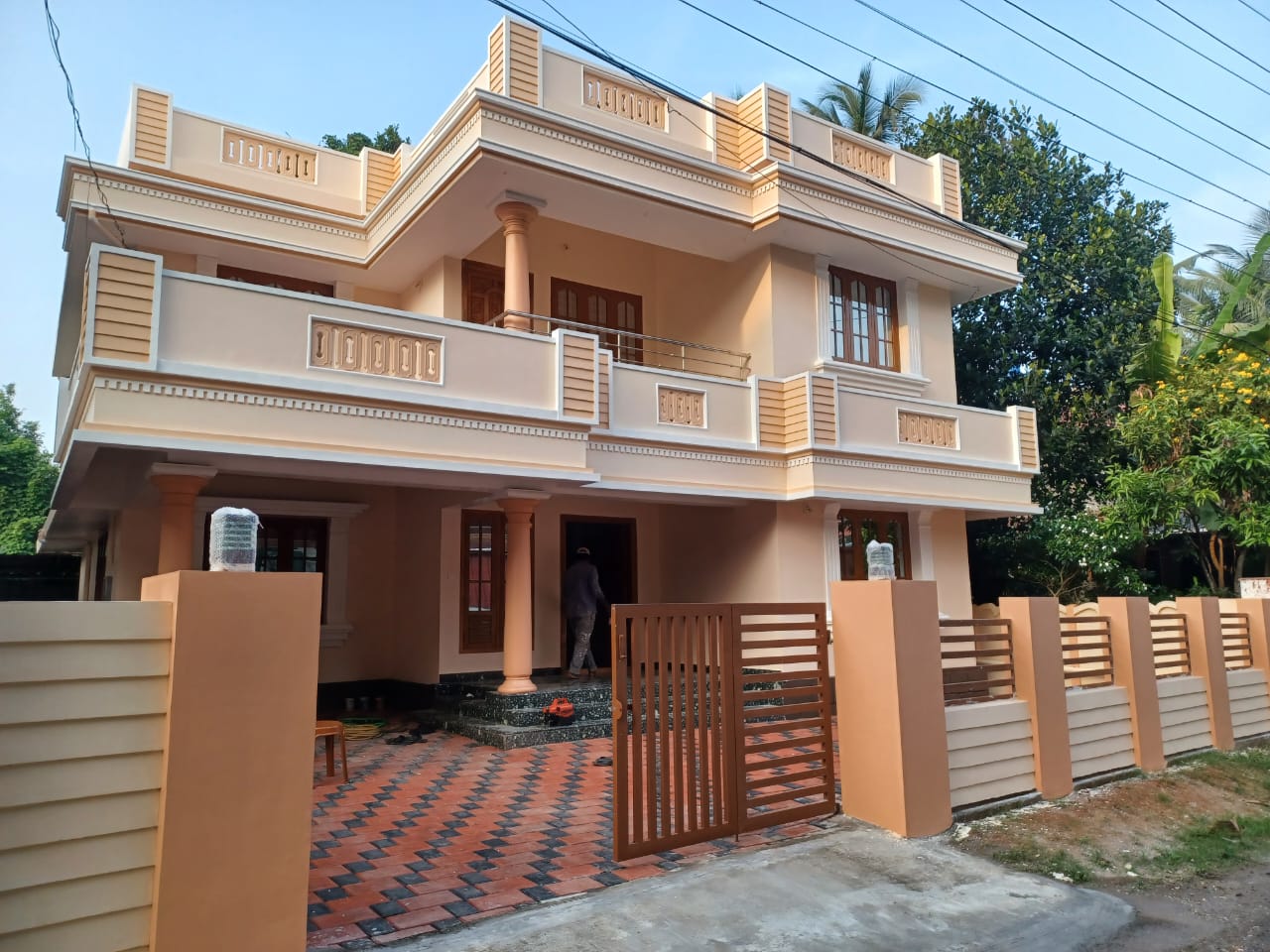 5 cents of land with 4BHK house for sale in Kuttur , Thrissur